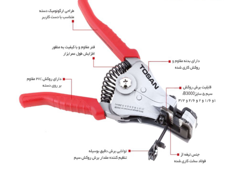 سیم لخت کن اتوماتیک توسن WS1032A