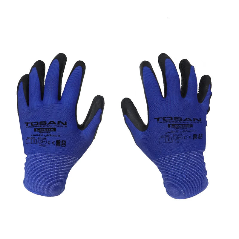 دستکش ایمنی توسن فلامنت لاتکس مدل TDP-L10