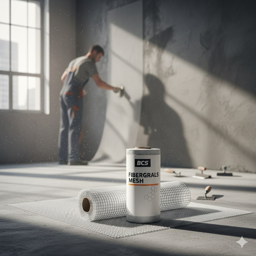 وال مش فایبرگلاس زیر گچی